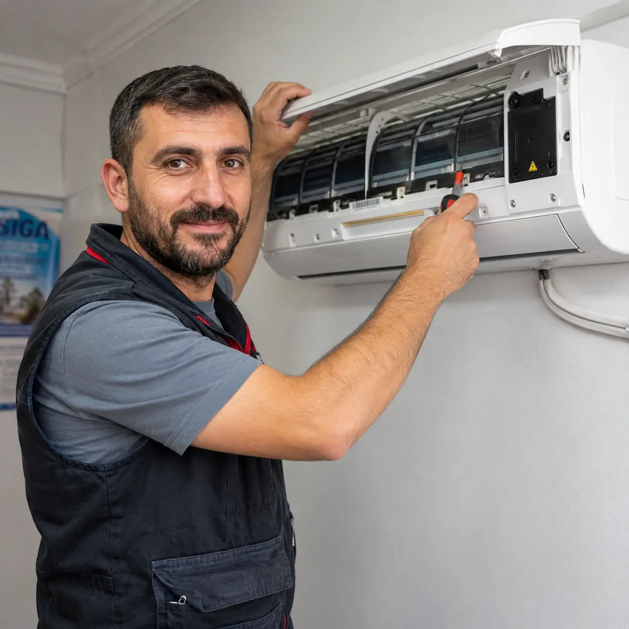 Alacakaya Vestel klima tamiri ustası Ferit Usta — Altıoluk Köyü ve Bakladamlar Köyü iklimlendirme uzmanı