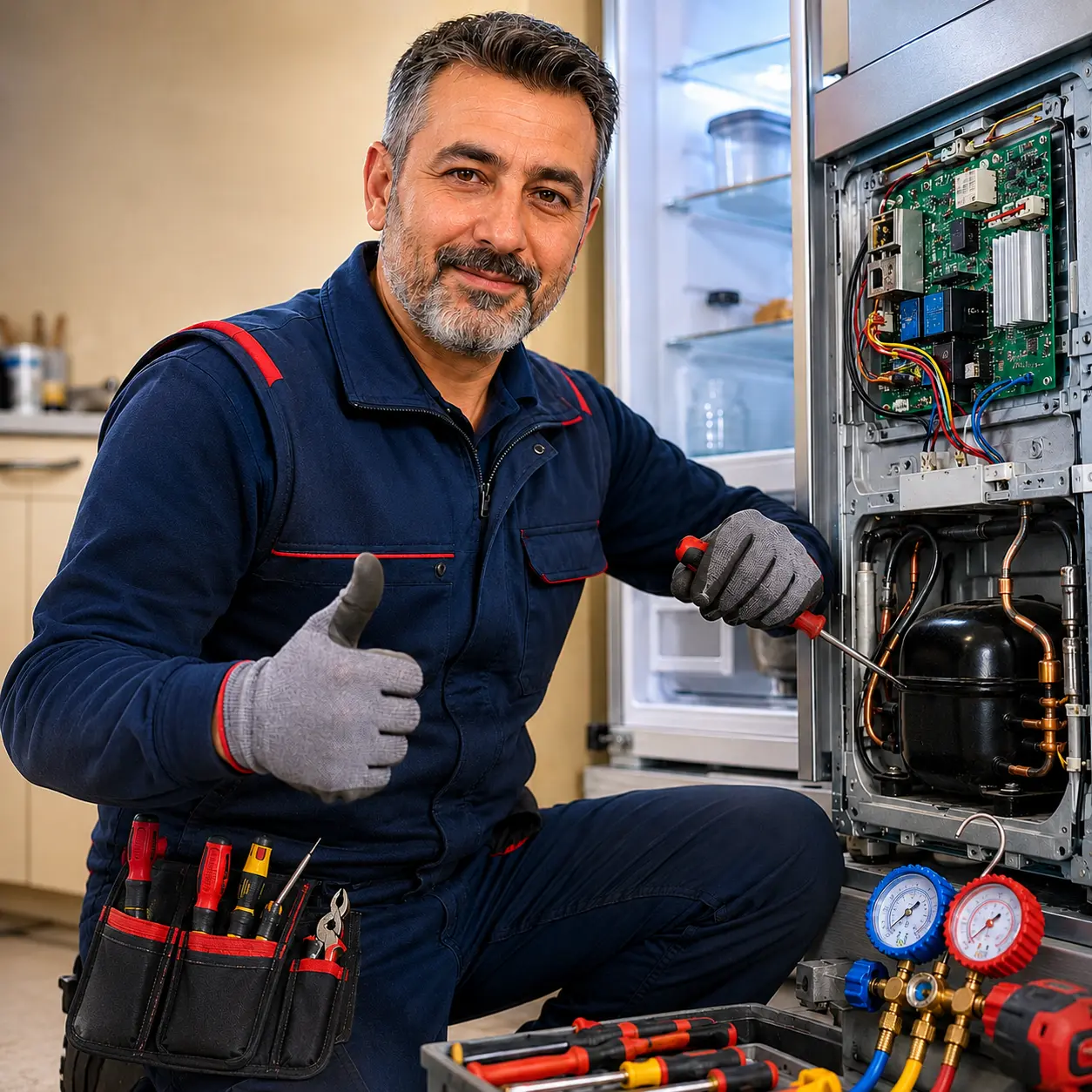 Alacakaya Vestel buzdolabı tamiri ustası İsmail Usta — Site Mahallesi ve Sularbaşı Köyü soğutma sistemleri uzmanı
